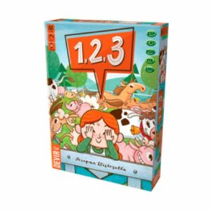 Caja de 1, 2, 3, juego de mesa infantil de Devir