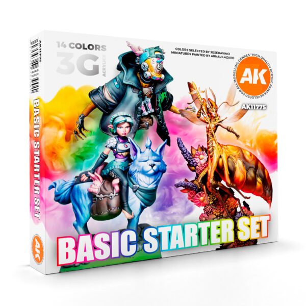 BASIC STARTER SET – 14 COLORS SELECTED BY JOSEDAVINCI